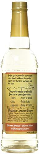 Hazelnut -Jordan's Skinny Gourmet Syrups Sugar Free, 25.4 Fl OZ