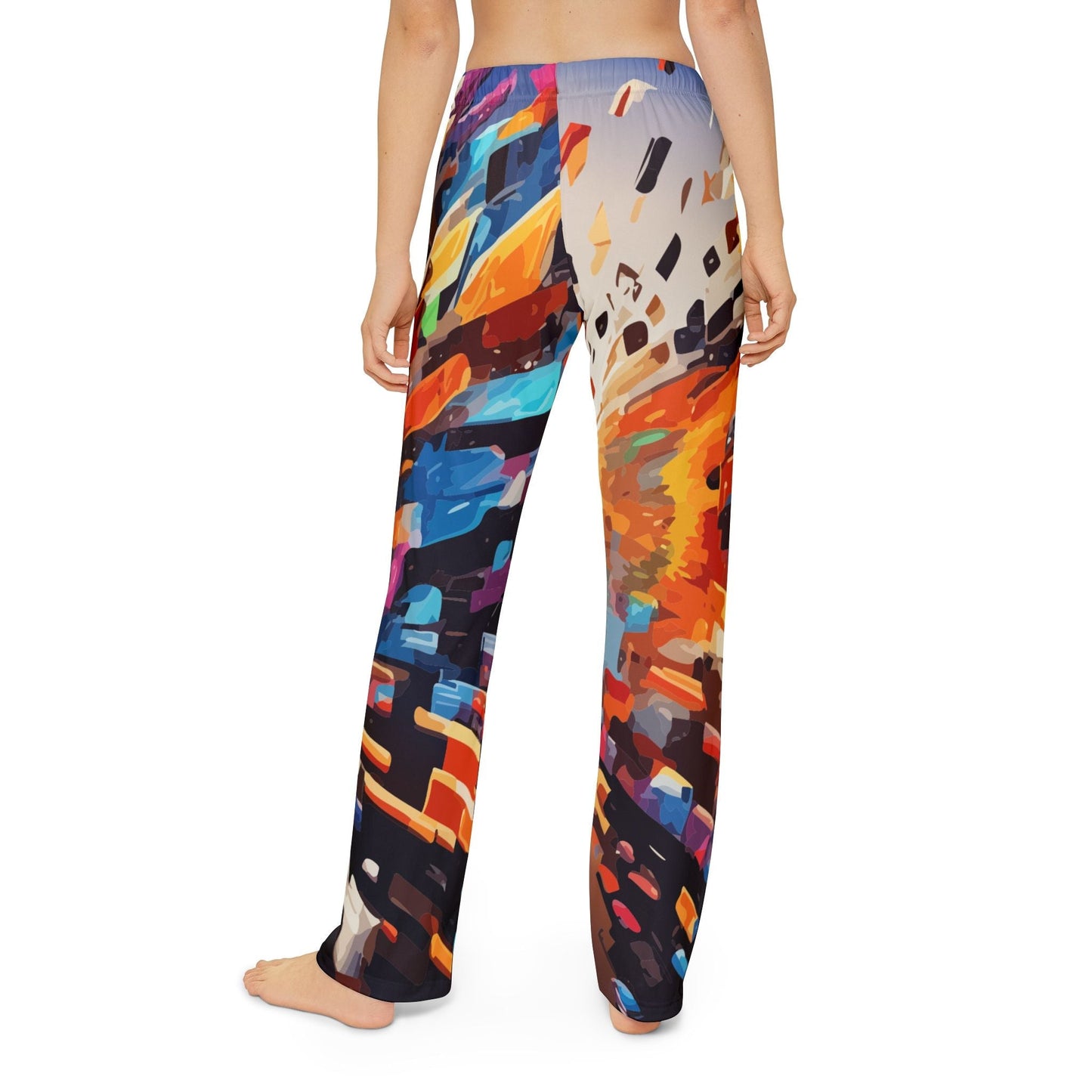 Kids AOP Lounge Pants for Bold Little Self-Expressers — All-Over Print Pajama Bottoms, Made in USA Assembled Maximalist Kids' Sleepwear