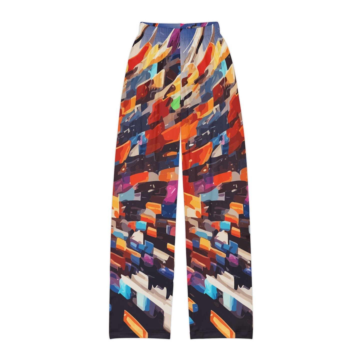 Kids AOP Lounge Pants for Bold Little Self-Expressers — All-Over Print Pajama Bottoms, Made in USA Assembled Maximalist Kids' Sleepwear