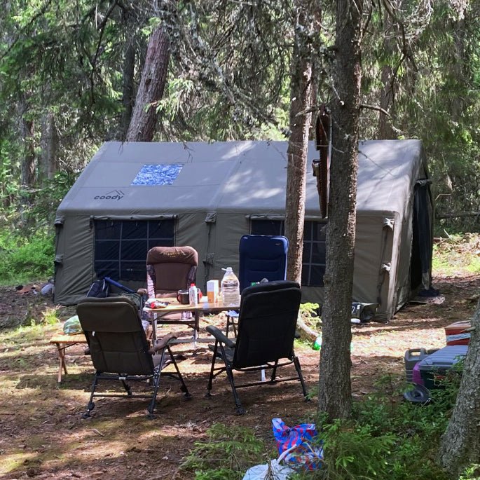 Coody | RBM Inflatable tent  Koala 7 Khaki for 2-8 person