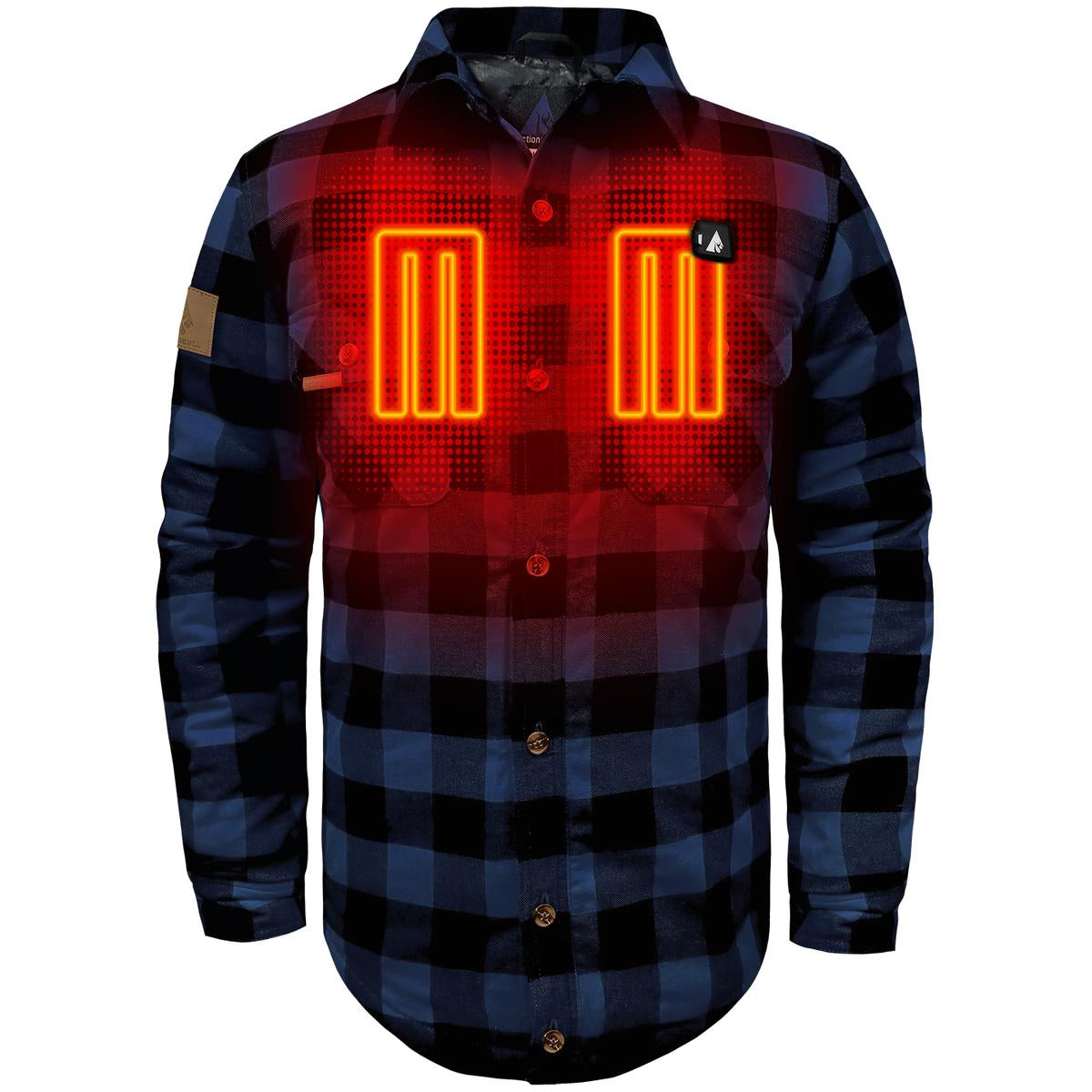 ActionHeat 5V Battery Heated Flannel Shirt