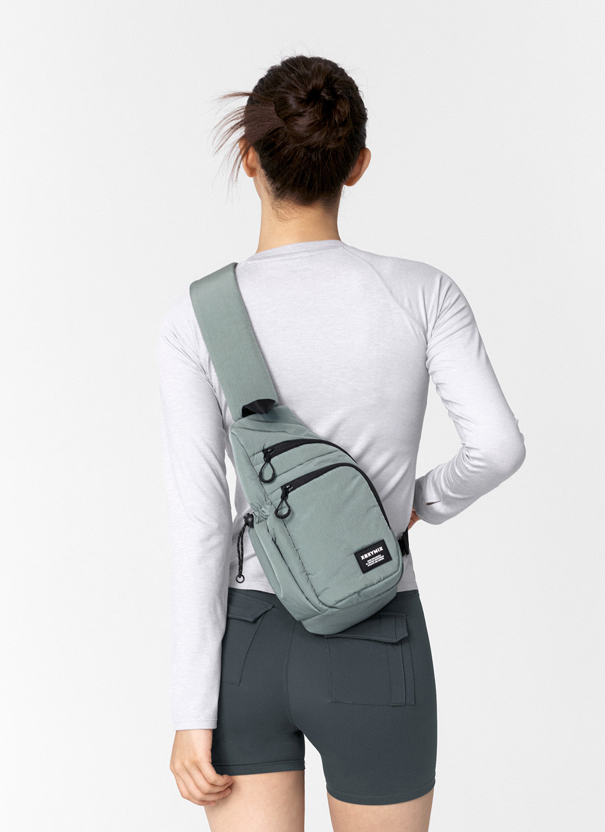 Soft Peach Finger Hole Long Sleeve