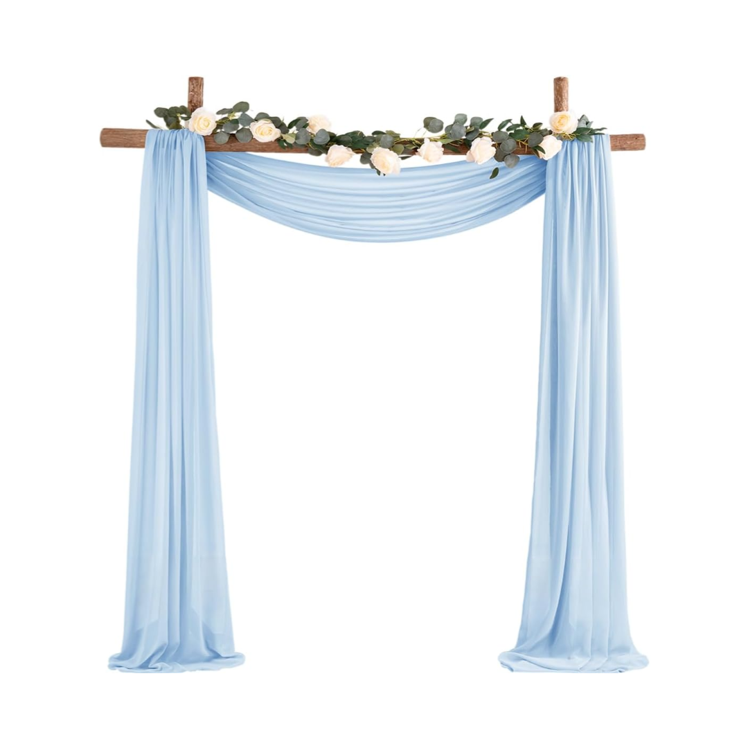 Chiffon Wedding Arbor Drape Rental
