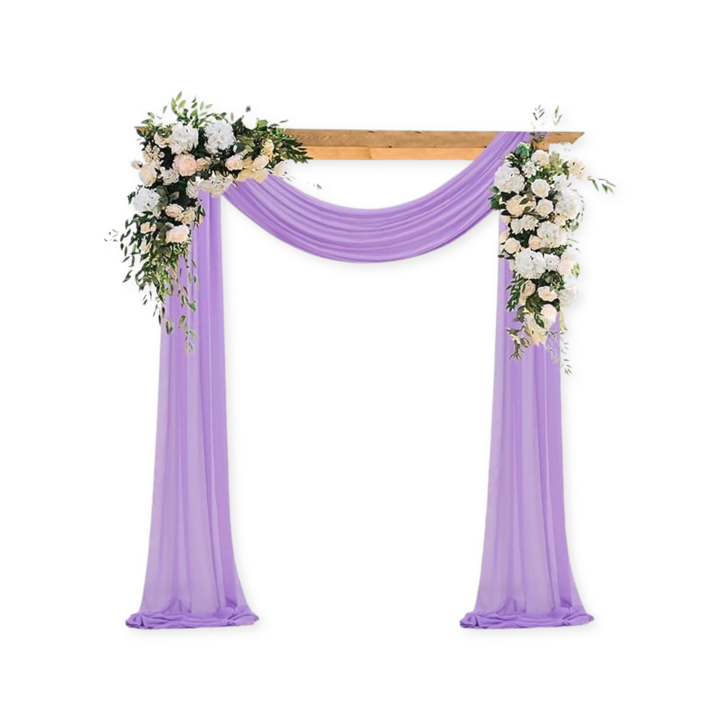 Chiffon Wedding Arbor Drape Rental