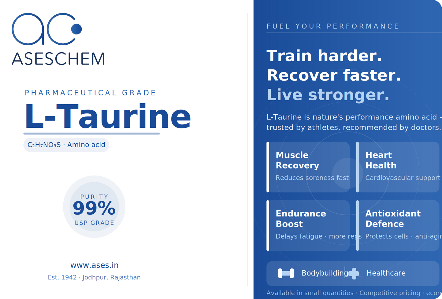 L-Taurine (Not for Medicinal Use)