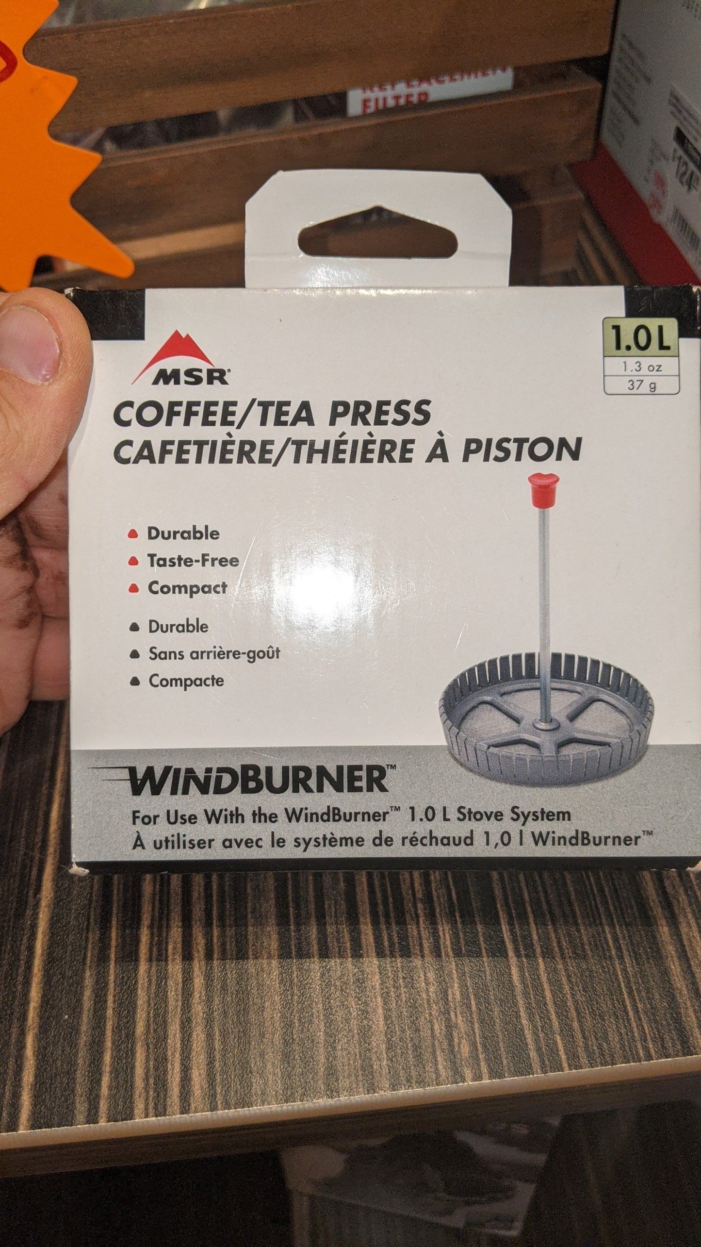 WindBurner Coffee Press Kit