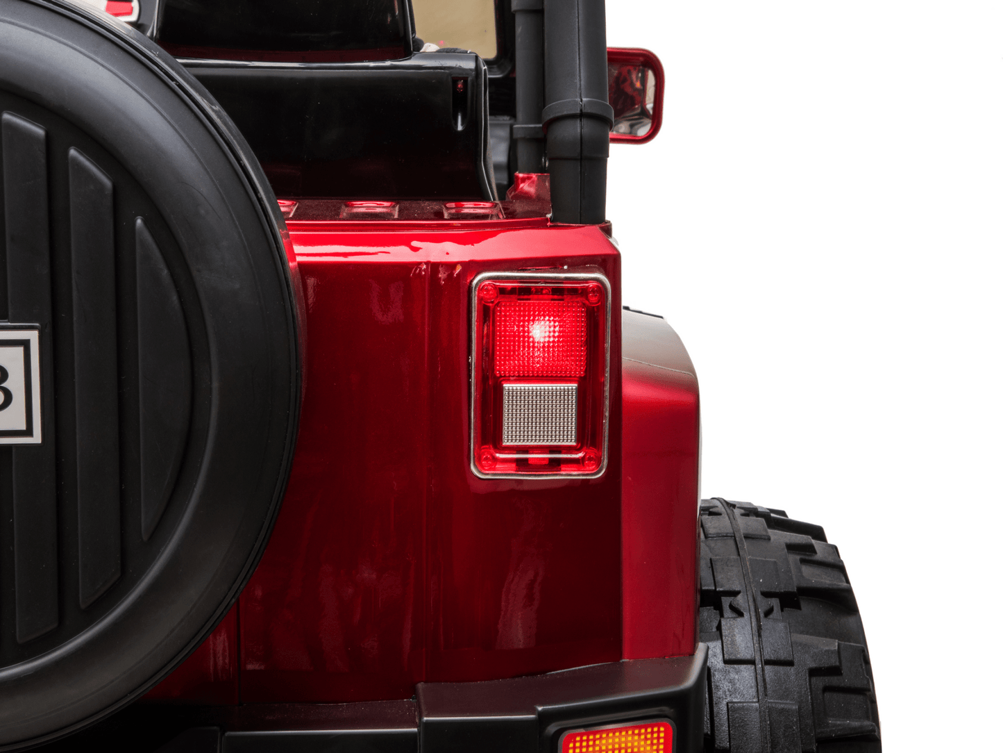 Magic Cars 2 Seater 24 Volt 4x4 Electric Ride On Jeep Style Rubber Tires Fully Loaded Truck ATV UTV For Kids Wireless Parental Control