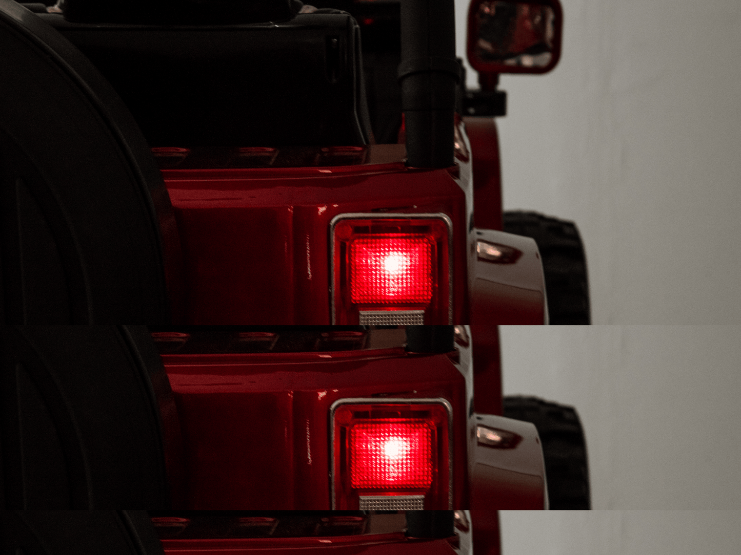 Magic Cars 2 Seater 24 Volt 4x4 Electric Ride On Jeep Style Rubber Tires Fully Loaded Truck ATV UTV For Kids Wireless Parental Control