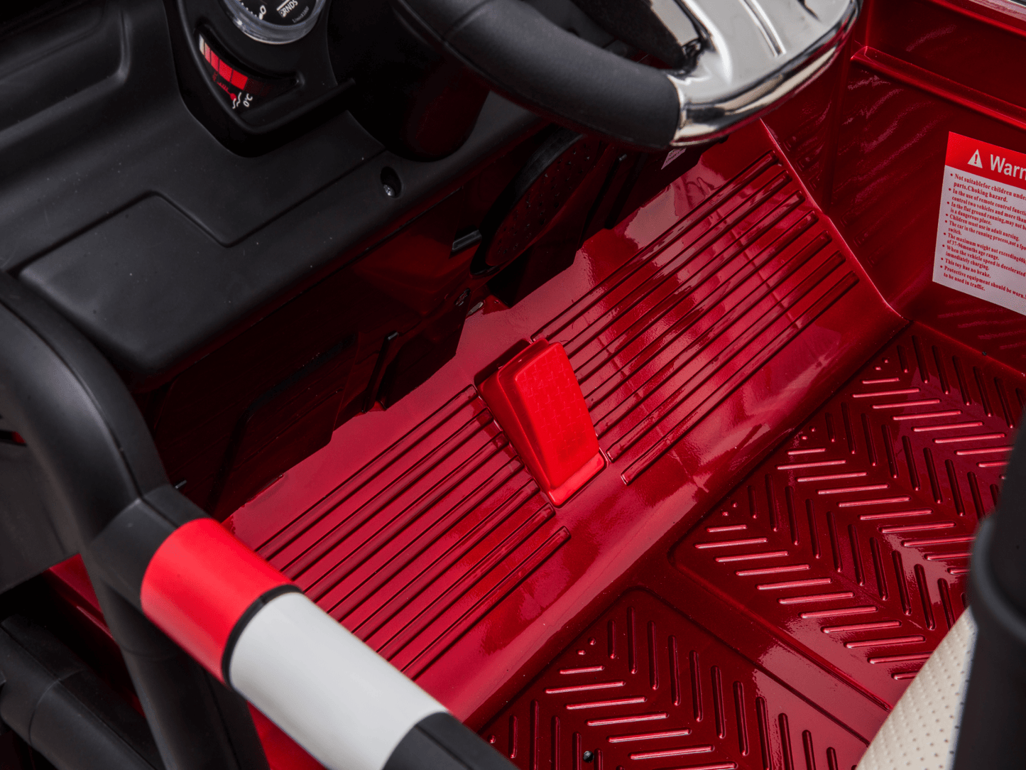 Magic Cars 2 Seater 24 Volt 4x4 Electric Ride On Jeep Style Rubber Tires Fully Loaded Truck ATV UTV For Kids Wireless Parental Control