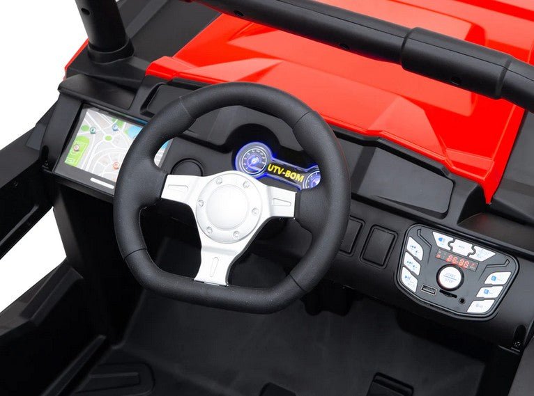 Magic Cars 2-Seater 24V Electric Ride-On ATV Buggy Remote Control for Kids