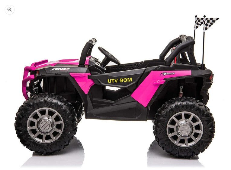 Magic Cars 2-Seater 24V Electric Ride-On ATV Buggy Remote Control for Kids