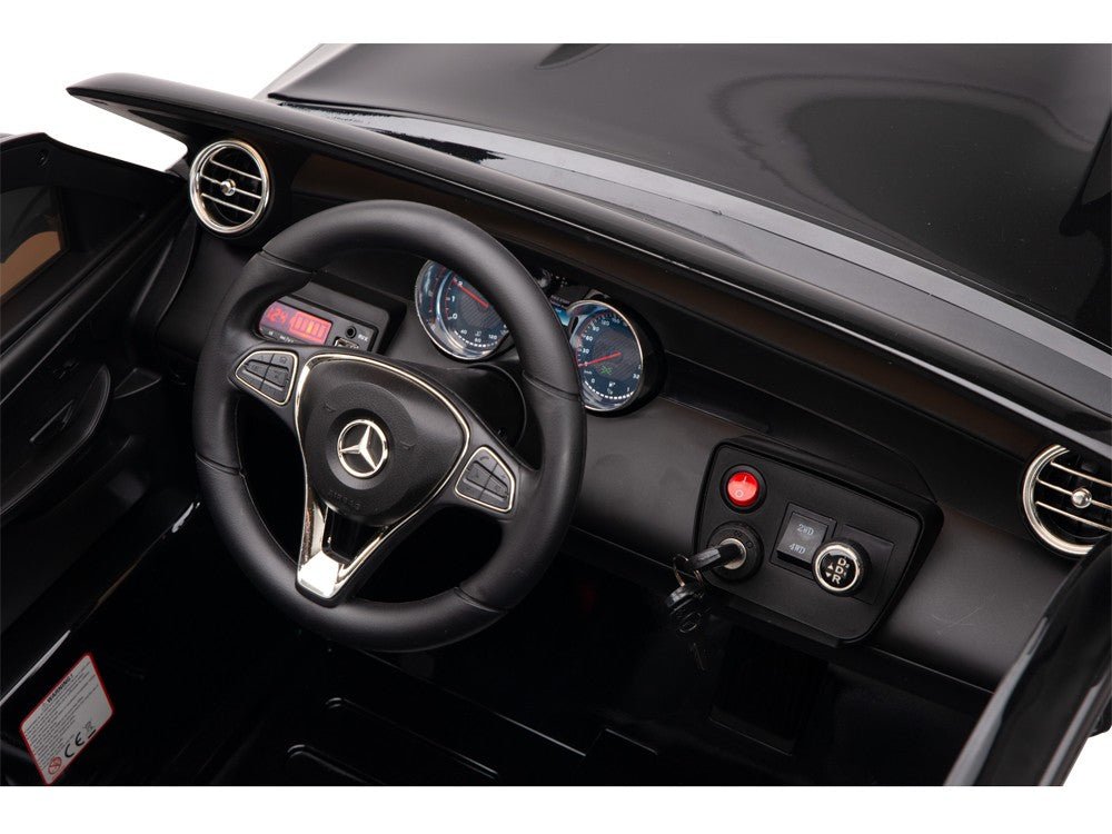 Magic Cars 2 Seater 4 Wheel Drive Mercedes Benz Truck Electric Ride On Car For Children Wireless Parental Control