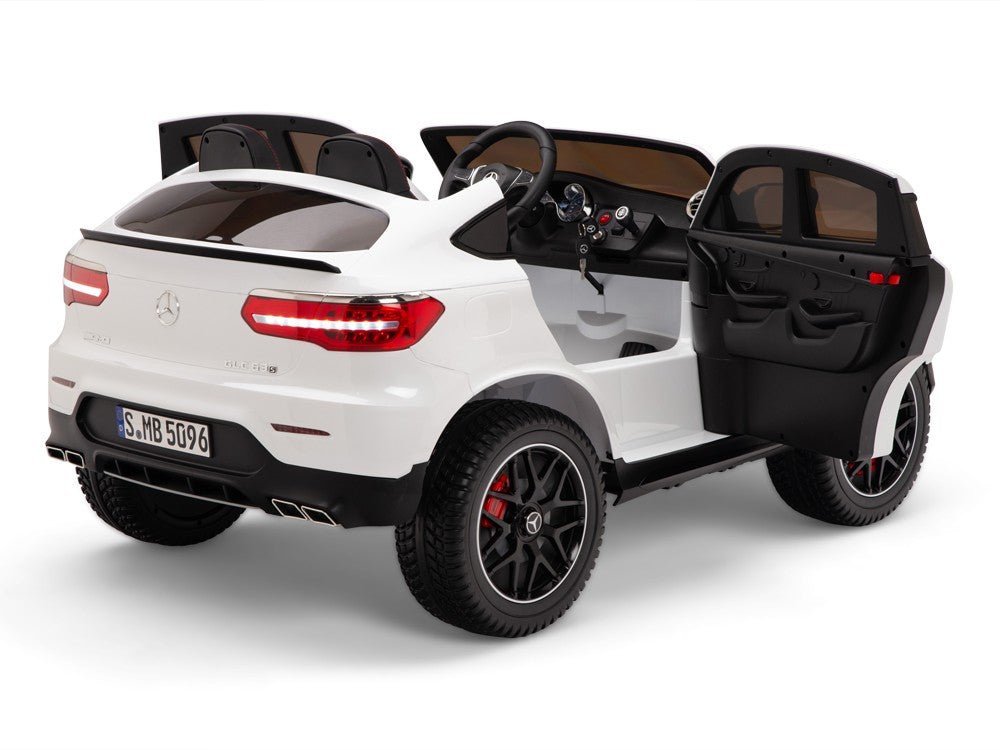 Magic Cars 2 Seater 4 Wheel Drive Mercedes Benz Truck Electric Ride On Car For Children Wireless Parental Control