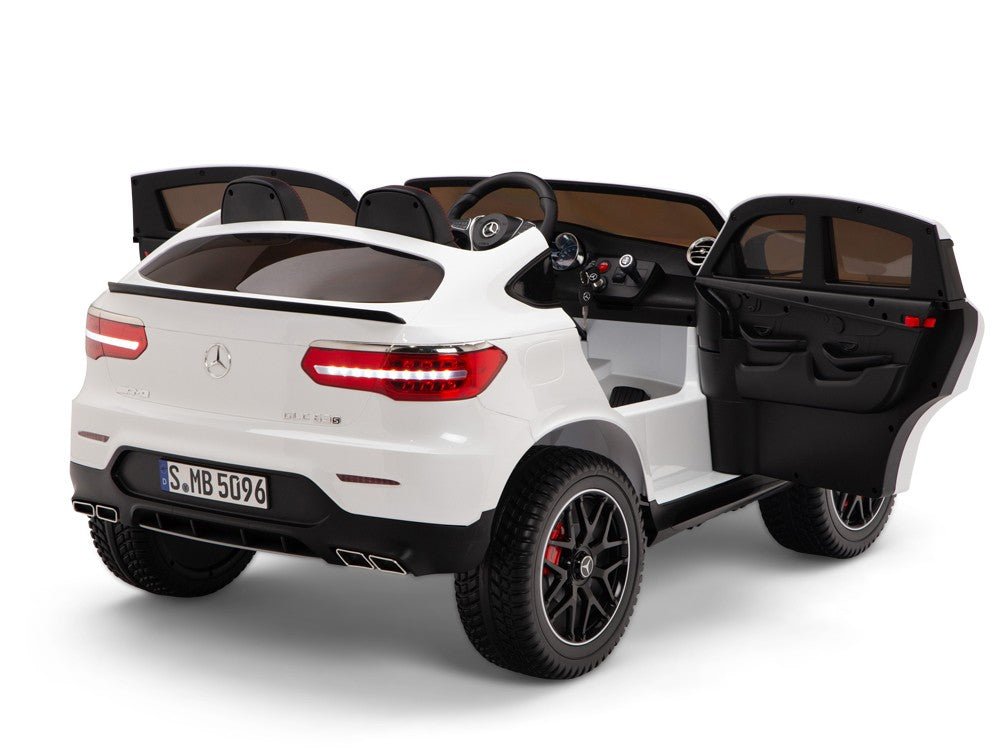 Magic Cars 2 Seater 4 Wheel Drive Mercedes Benz Truck Electric Ride On Car For Children Wireless Parental Control