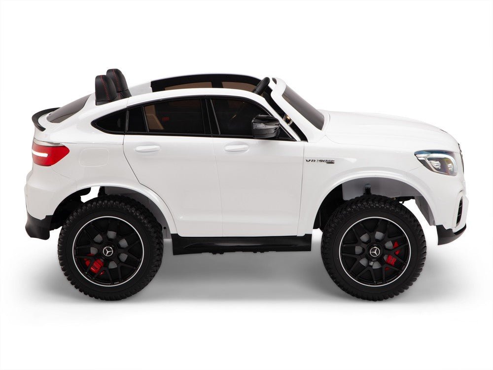 Magic Cars 2 Seater 4 Wheel Drive Mercedes Benz Truck Electric Ride On Car For Children Wireless Parental Control