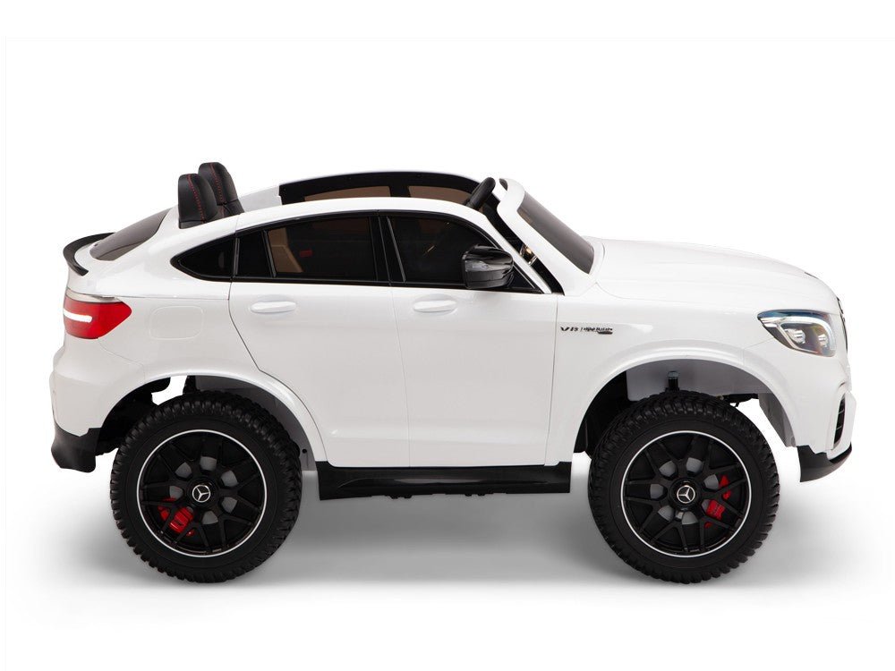 Magic Cars 2 Seater 4 Wheel Drive Mercedes Benz Truck Electric Ride On Car For Children Wireless Parental Control