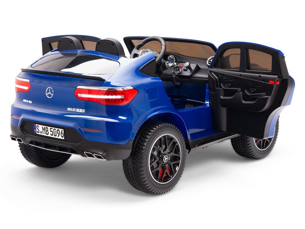 Magic Cars 2 Seater 4 Wheel Drive Mercedes Benz Truck Electric Ride On Car For Children Wireless Parental Control