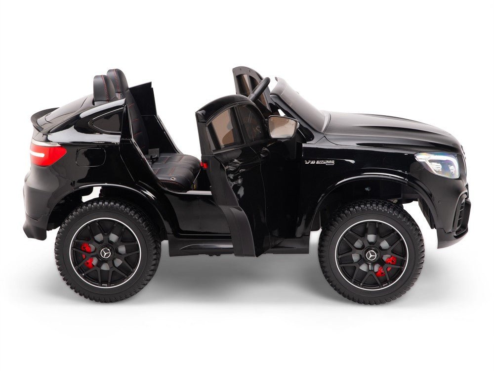 Magic Cars 2 Seater 4 Wheel Drive Mercedes Benz Truck Electric Ride On Car For Children Wireless Parental Control