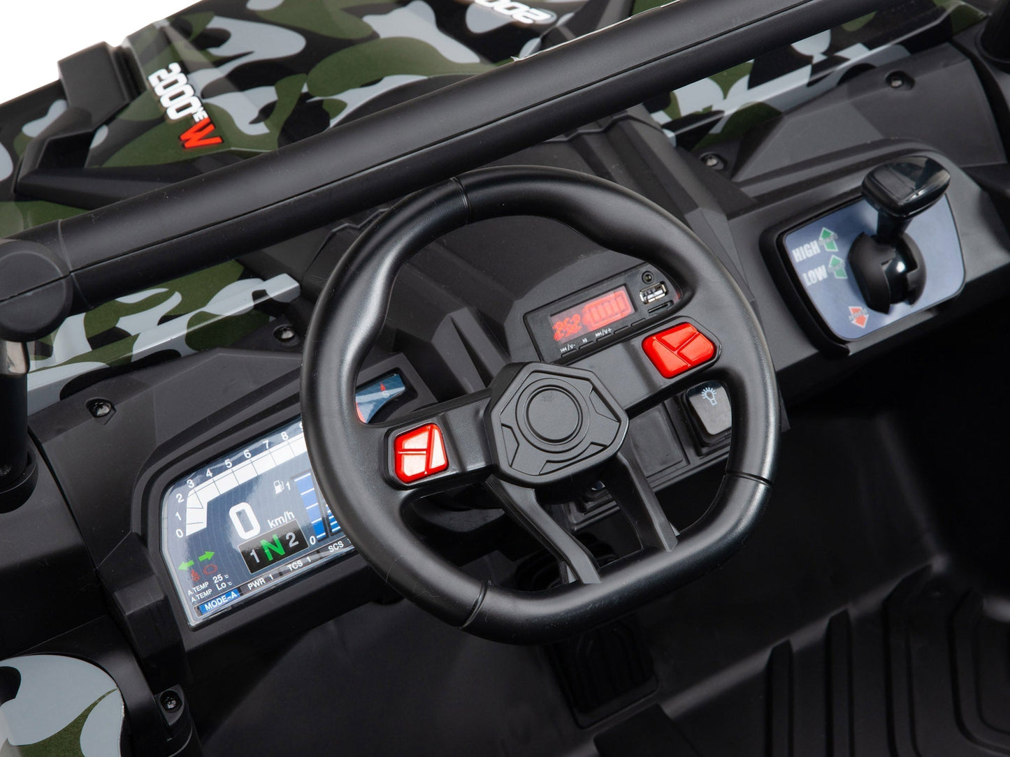 Magic Cars 2 Seater ATV Ride On UTV Quad Electric Buggy Truck Parental Control