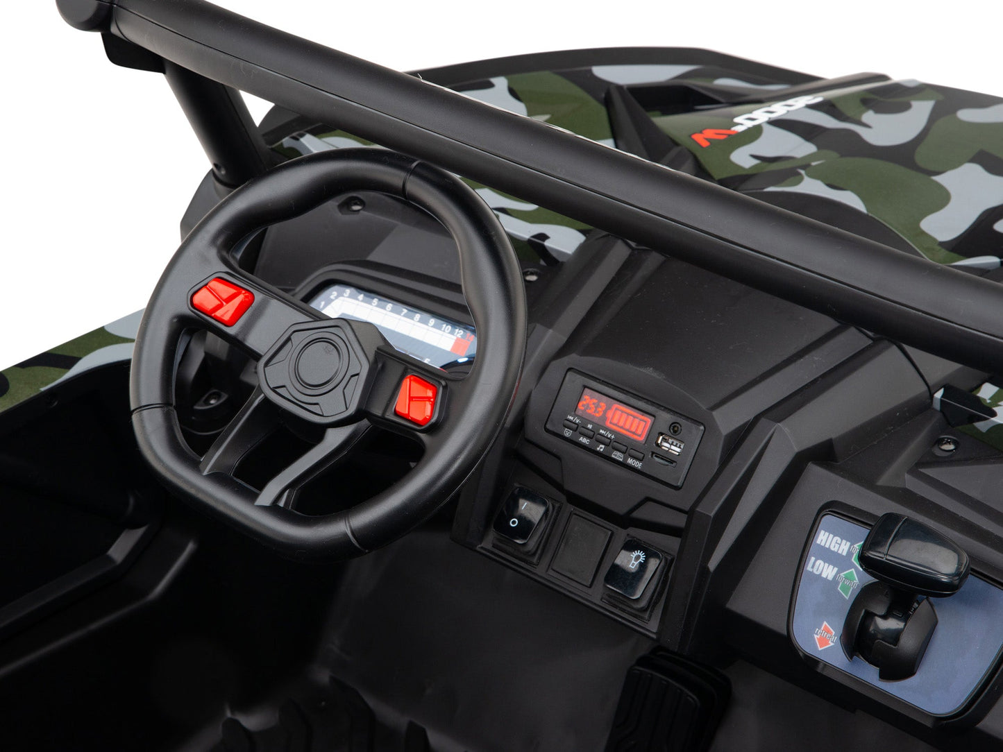 Magic Cars 2 Seater ATV Ride On UTV Quad Electric Buggy Truck Parental Control