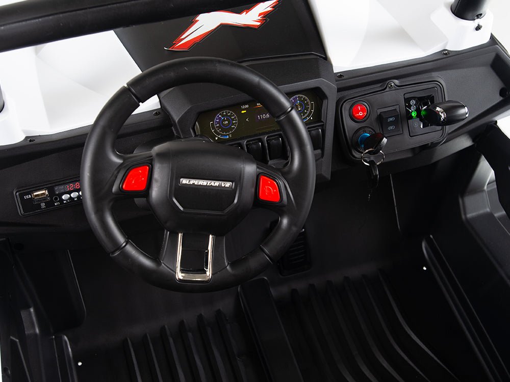 Magic Cars 2 Seater ATV Ride On UTV Quad Electric Dune Buggy Parental Control