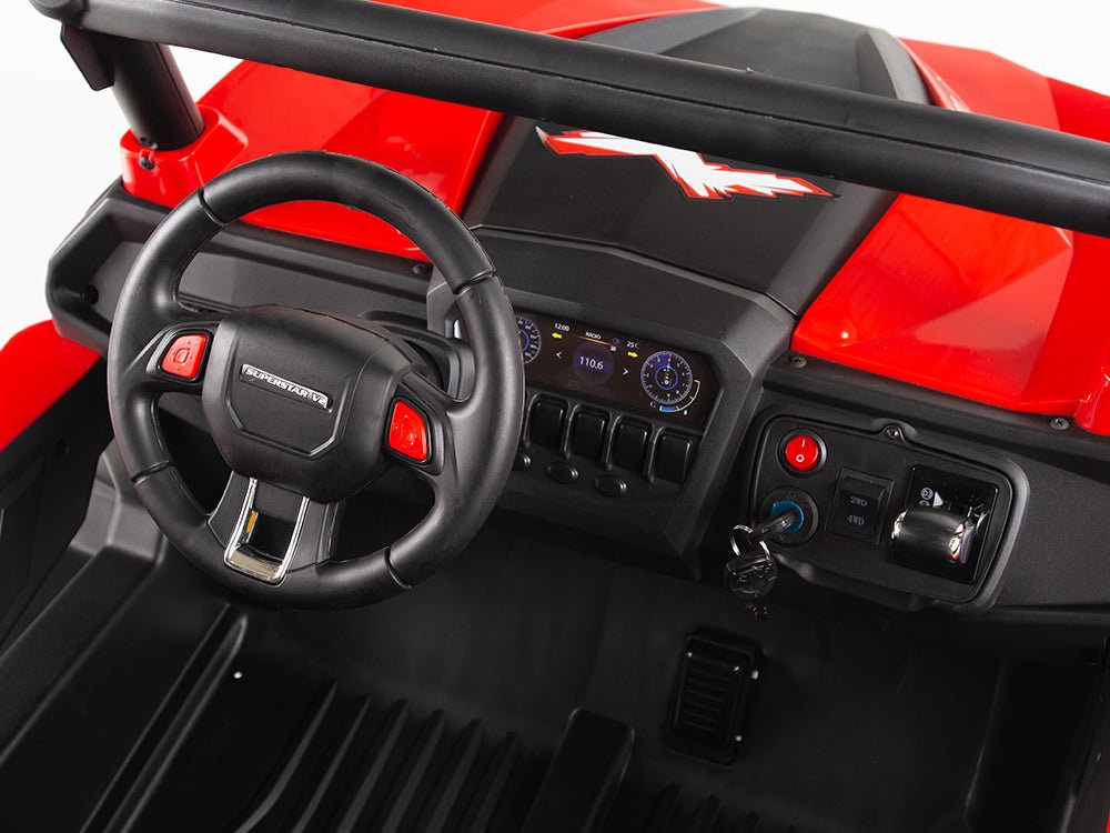 Magic Cars 2 Seater ATV Ride On UTV Quad Electric Dune Buggy Parental Control