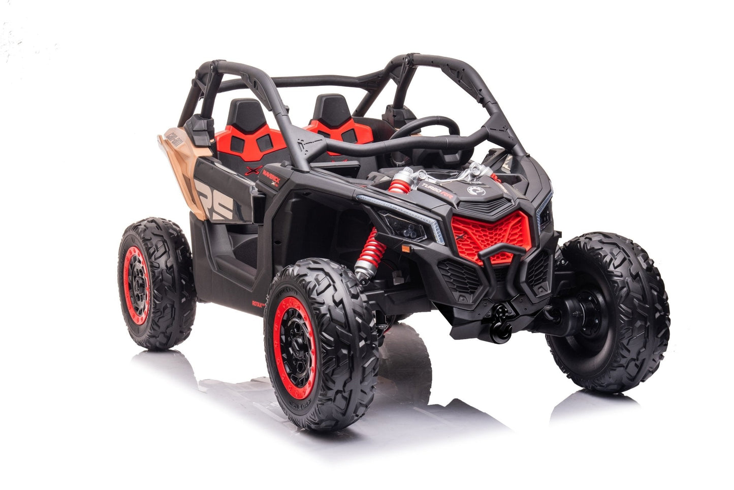 Magic Cars 4 Wheel Drive 2 Seater ATV Ride On UTV Quad Electric Buggy Truck Parental Control
