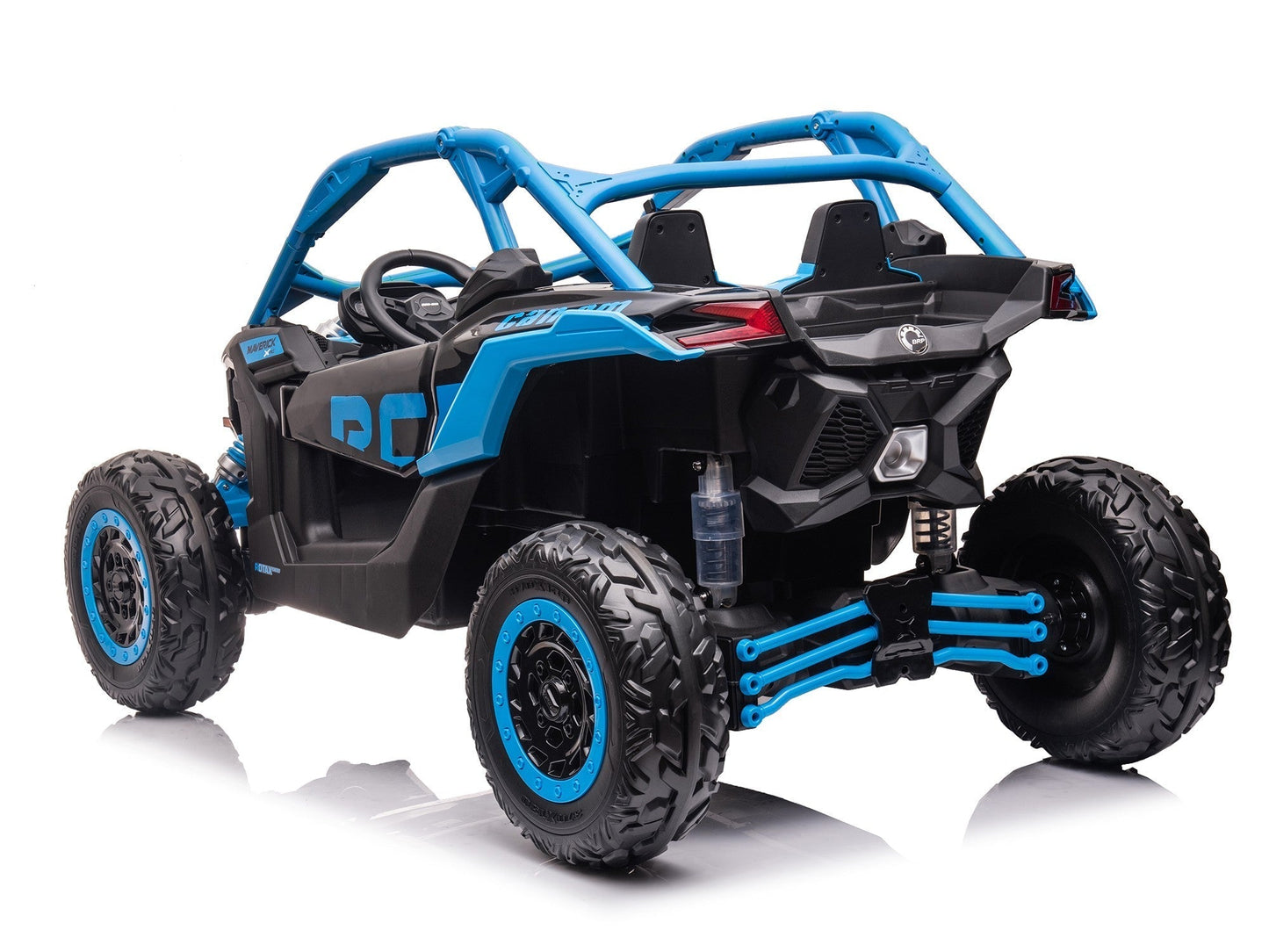 Magic Cars 4 Wheel Drive 2 Seater ATV Ride On UTV Quad Electric Buggy Truck Parental Control