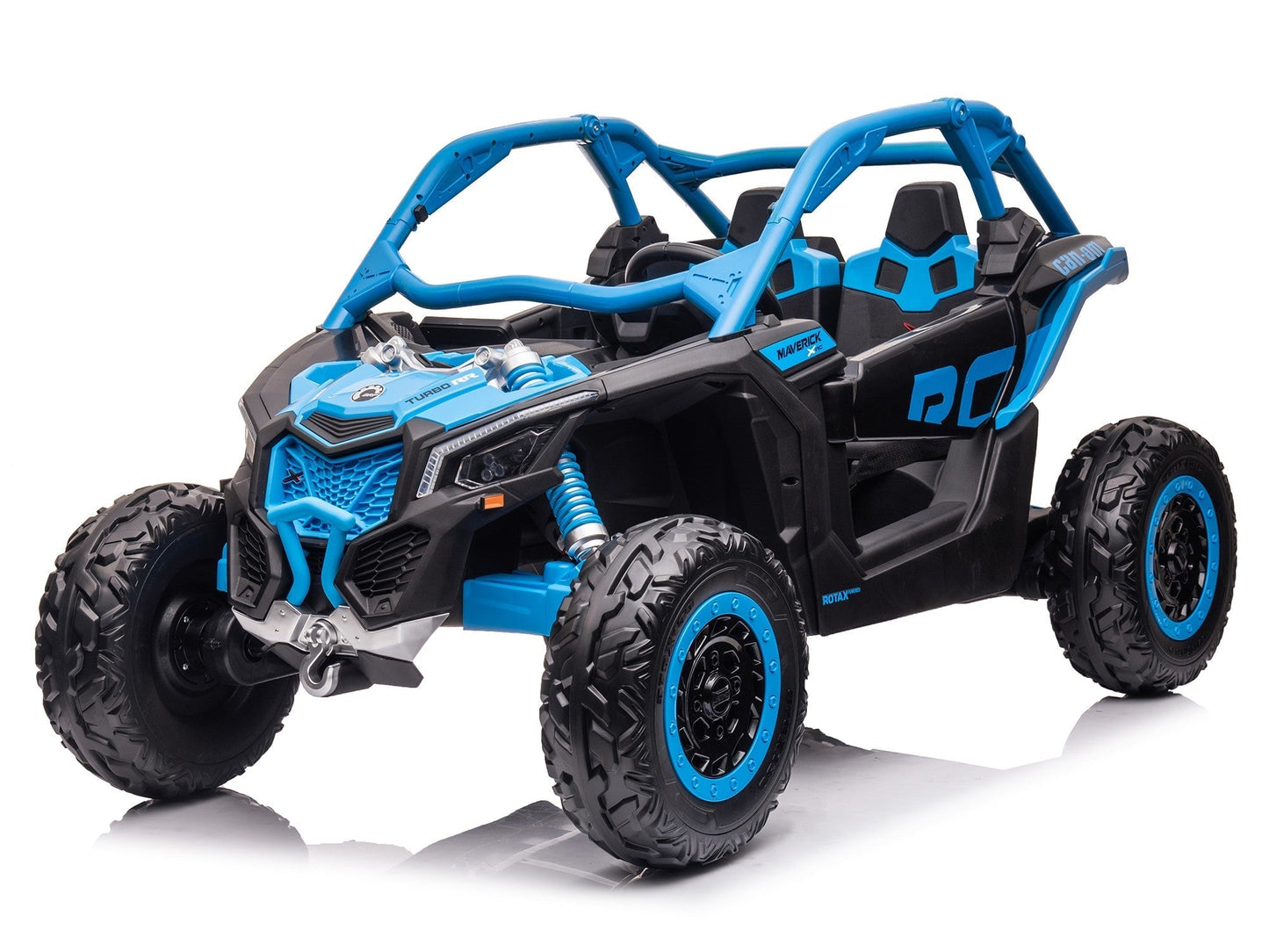 Magic Cars 4 Wheel Drive 2 Seater ATV Ride On UTV Quad Electric Buggy Truck Parental Control
