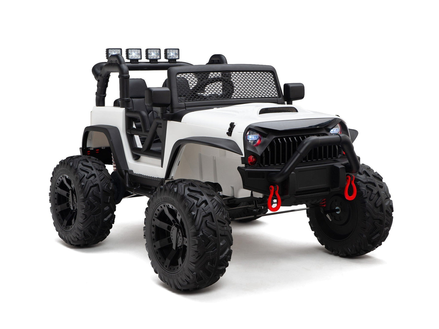 Magic Cars BOOM BOOM The BUFFALO Children's Off-Road Kids Car 24V 4X4 Ride-On Toy with 2 Seats Parental Remote Control - Perfect Present for Little Boys and Girls