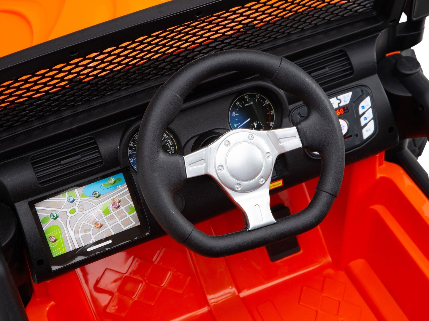 Magic Cars BOOM BOOM The BUFFALO Children's Off-Road Kids Car 24V 4X4 Ride-On Toy with 2 Seats Parental Remote Control - Perfect Present for Little Boys and Girls