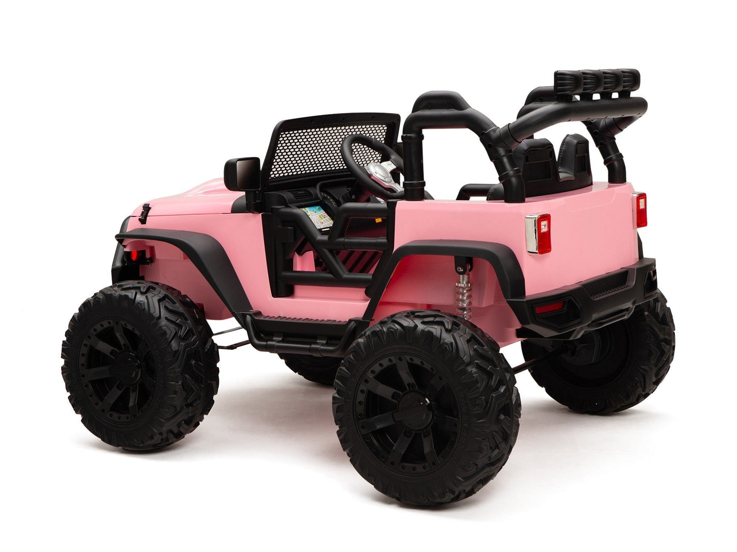 Magic Cars BOOM BOOM The BUFFALO Children's Off-Road Kids Car 24V 4X4 Ride-On Toy with 2 Seats Parental Remote Control - Perfect Present for Little Boys and Girls