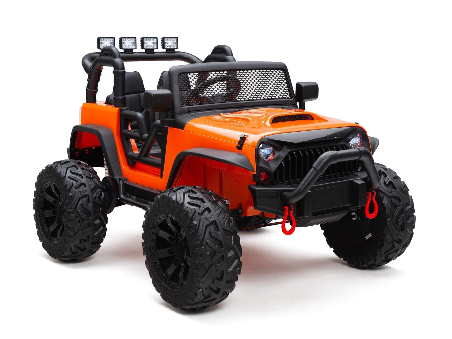 Magic Cars BOOM BOOM The BUFFALO Children's Off-Road Kids Car 24V 4X4 Ride-On Toy with 2 Seats Parental Remote Control - Perfect Present for Little Boys and Girls