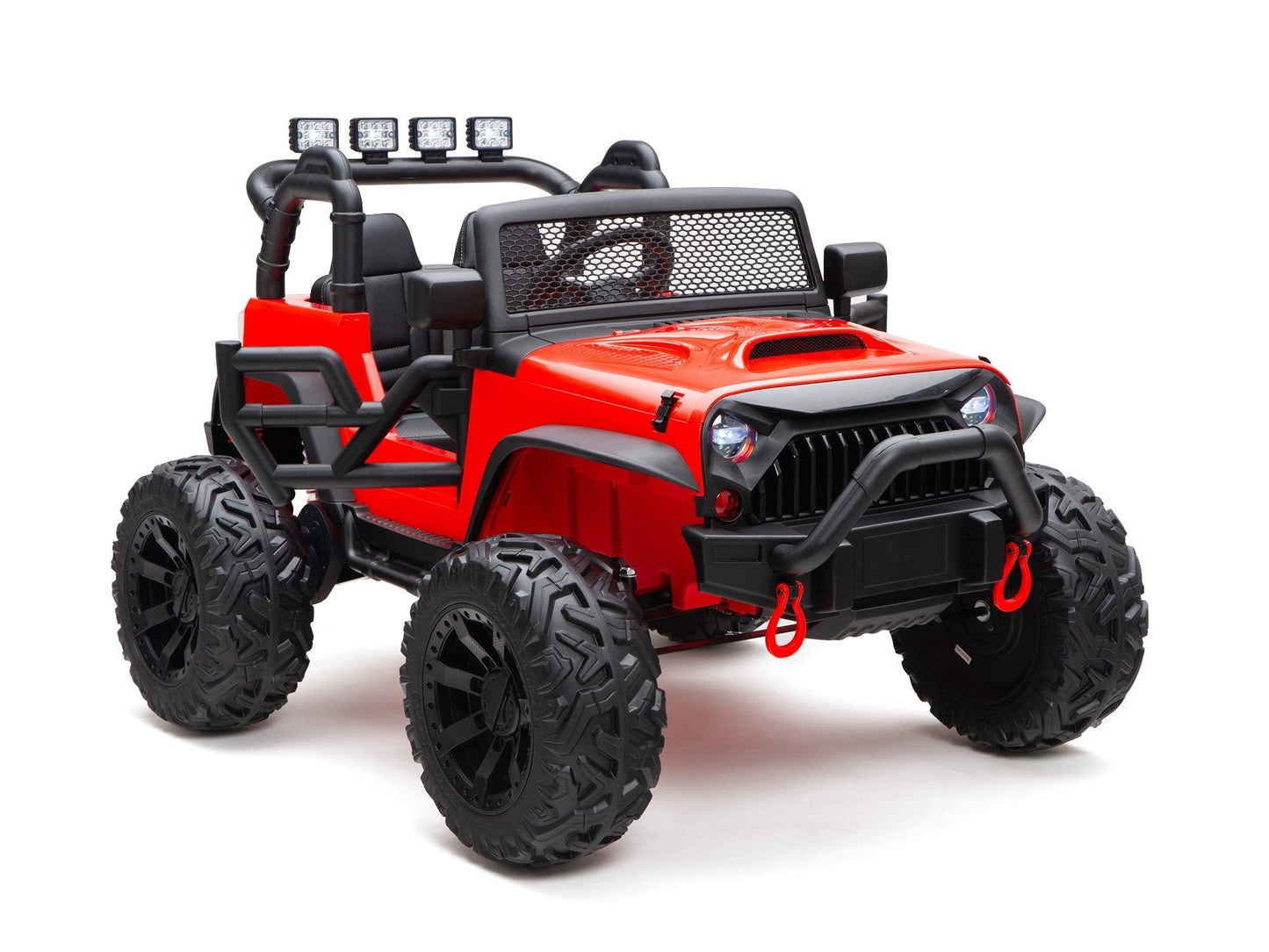 Magic Cars BOOM BOOM The BUFFALO Children's Off-Road Kids Car 24V 4X4 Ride-On Toy with 2 Seats Parental Remote Control - Perfect Present for Little Boys and Girls