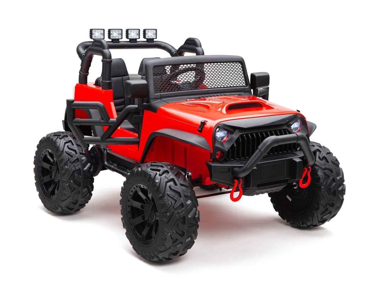 Magic Cars BOOM BOOM The BUFFALO Children's Off-Road Kids Car 24V 4X4 Ride-On Toy with 2 Seats Parental Remote Control - Perfect Present for Little Boys and Girls