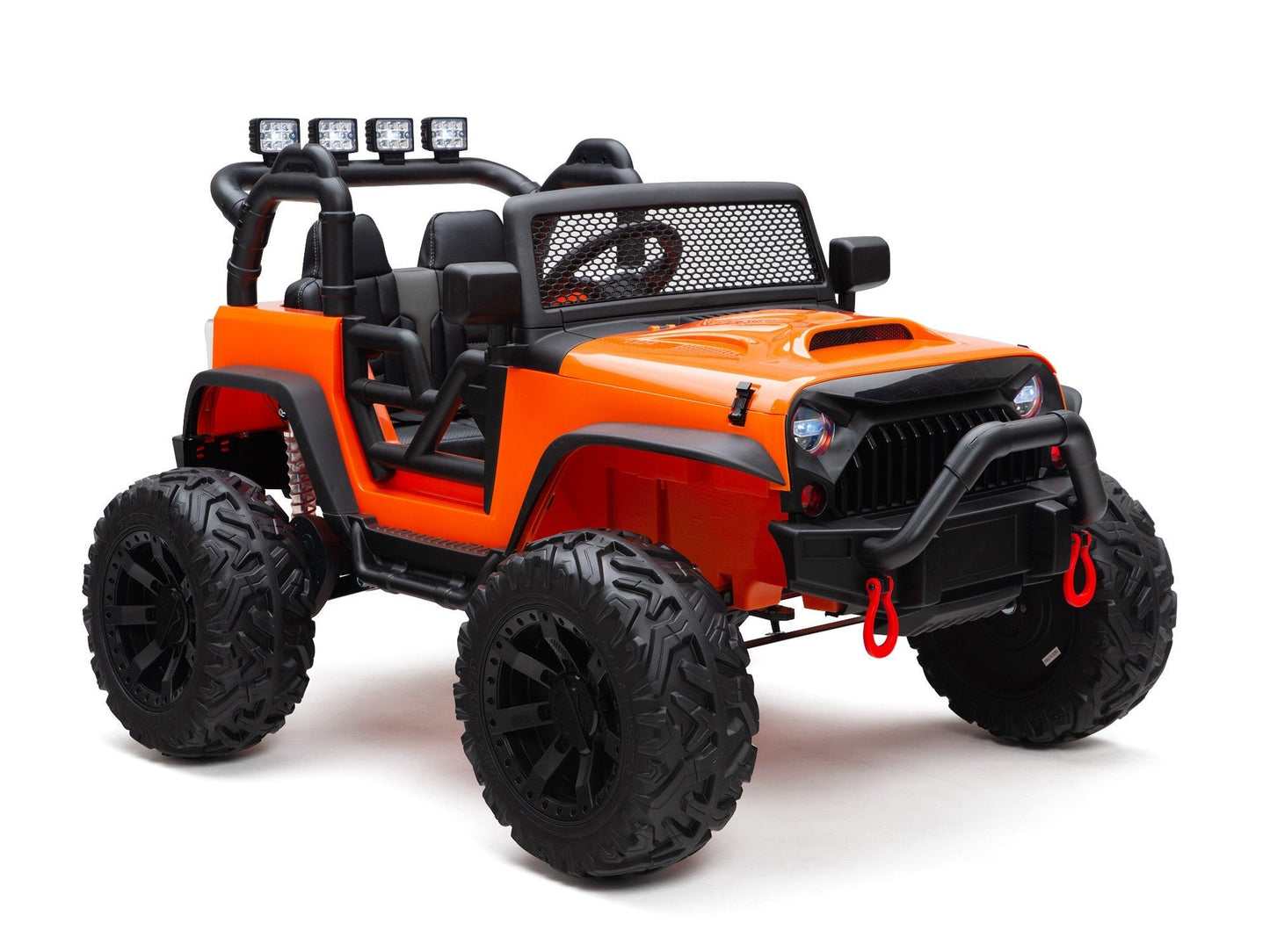 Magic Cars BOOM BOOM The BUFFALO Children's Off-Road Kids Car 24V 4X4 Ride-On Toy with 2 Seats Parental Remote Control - Perfect Present for Little Boys and Girls