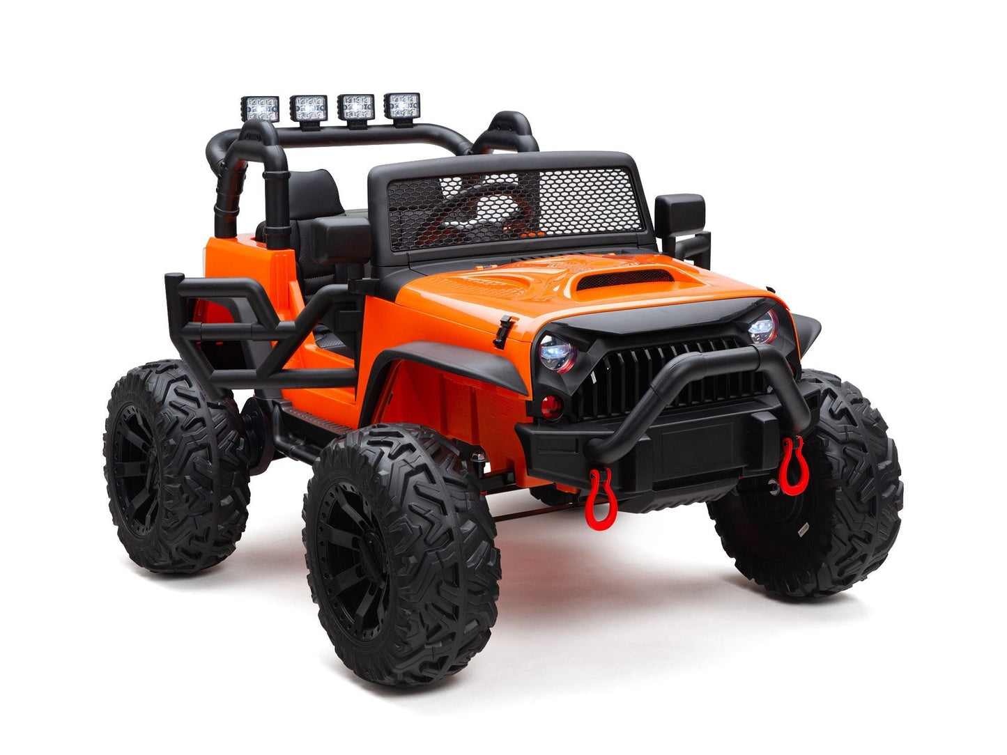 Magic Cars BOOM BOOM The BUFFALO Children's Off-Road Kids Car 24V 4X4 Ride-On Toy with 2 Seats Parental Remote Control - Perfect Present for Little Boys and Girls