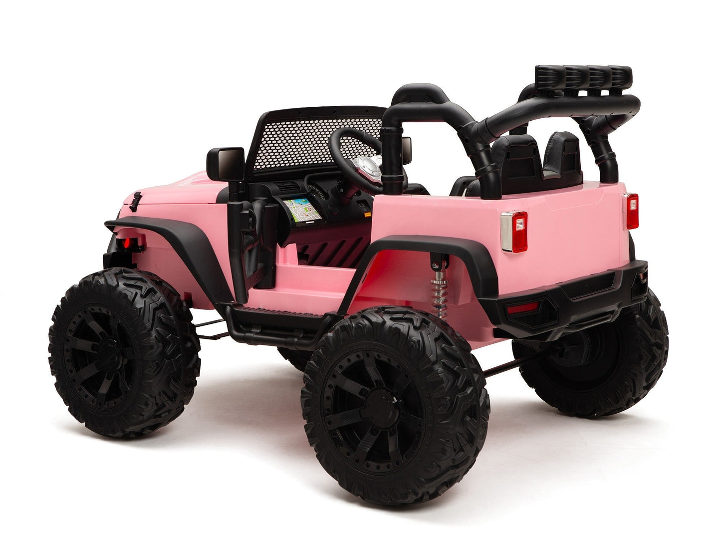 Magic Cars BOOM BOOM The BUFFALO Children's Off-Road Kids Car 24V 4X4 Ride-On Toy with 2 Seats Parental Remote Control - Perfect Present for Little Boys and Girls