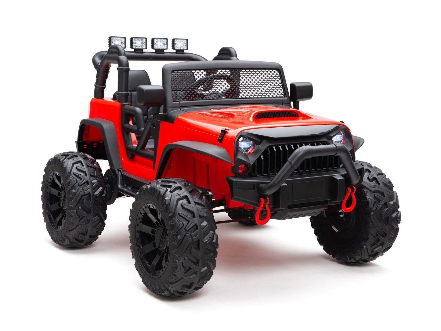 Magic Cars BOOM BOOM The BUFFALO Children's Off-Road Kids Car 24V 4X4 Ride-On Toy with 2 Seats Parental Remote Control - Perfect Present for Little Boys and Girls