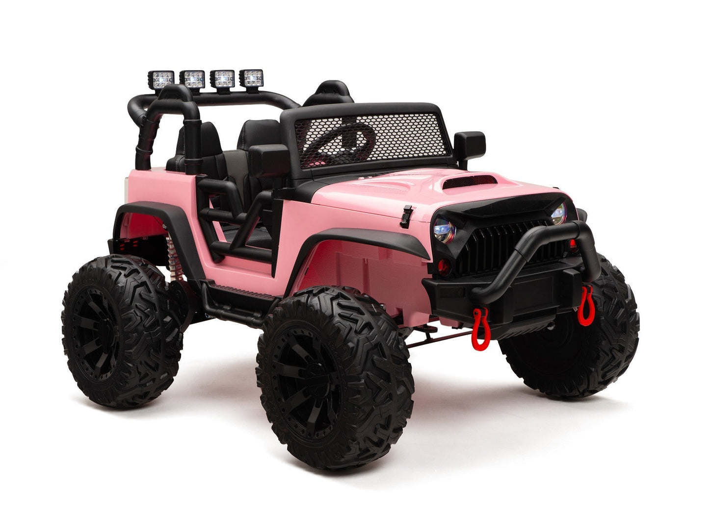 Magic Cars BOOM BOOM The BUFFALO Children's Off-Road Kids Car 24V 4X4 Ride-On Toy with 2 Seats Parental Remote Control - Perfect Present for Little Boys and Girls