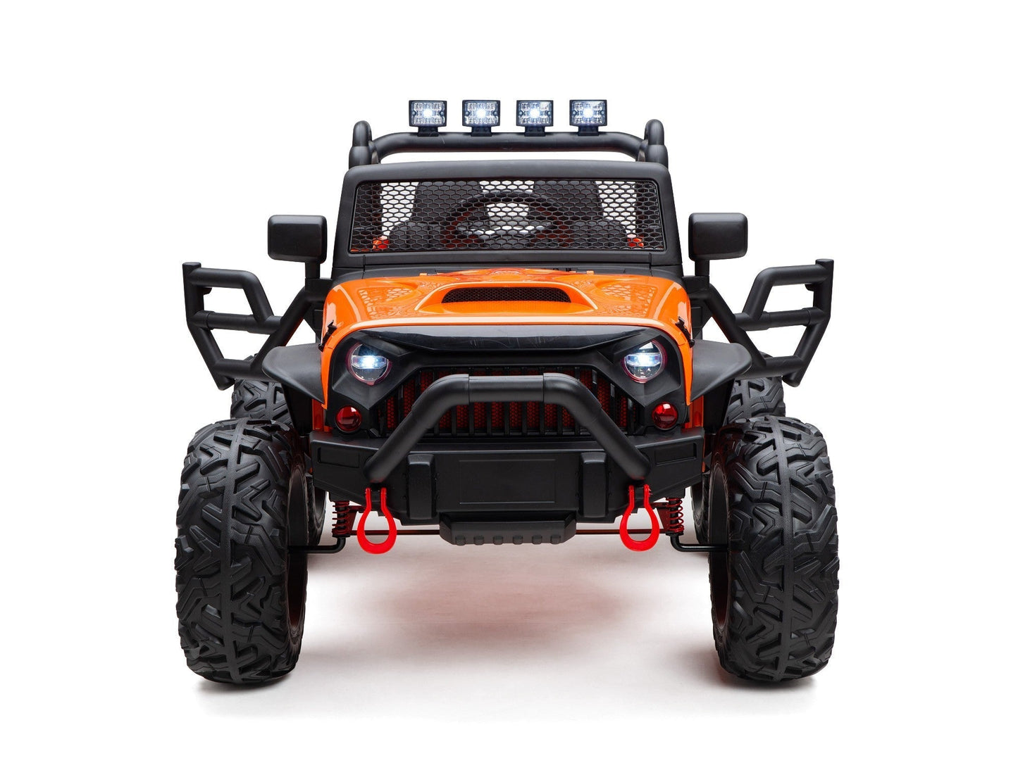 Magic Cars BOOM BOOM The BUFFALO Children's Off-Road Kids Car 24V 4X4 Ride-On Toy with 2 Seats Parental Remote Control - Perfect Present for Little Boys and Girls