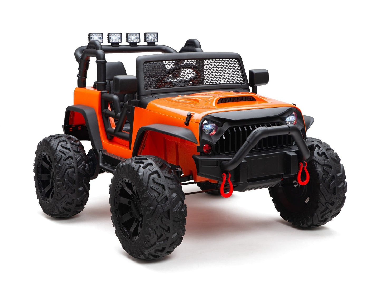 Magic Cars BOOM BOOM The BUFFALO Children's Off-Road Kids Car 24V 4X4 Ride-On Toy with 2 Seats Parental Remote Control - Perfect Present for Little Boys and Girls