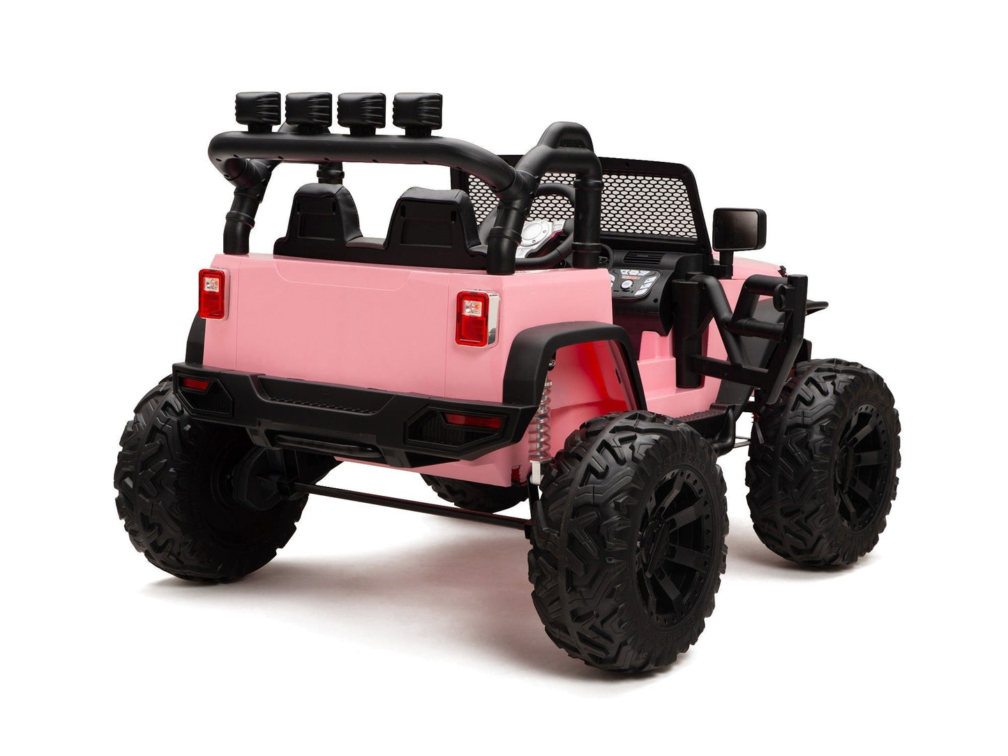 Magic Cars BOOM BOOM The BUFFALO Children's Off-Road Kids Car 24V 4X4 Ride-On Toy with 2 Seats Parental Remote Control - Perfect Present for Little Boys and Girls