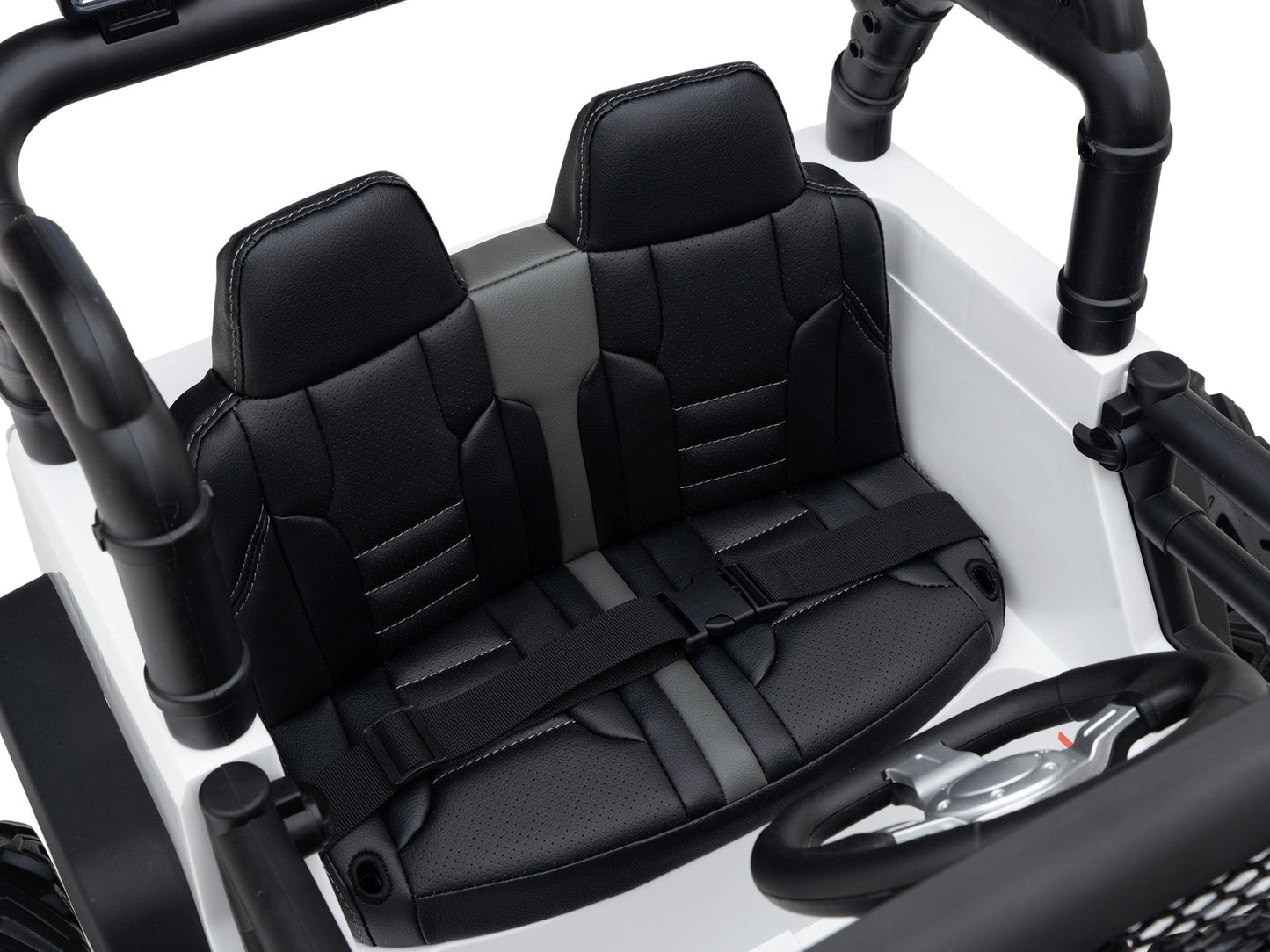 Magic Cars BOOM BOOM The BUFFALO Children's Off-Road Kids Car 24V 4X4 Ride-On Toy with 2 Seats Parental Remote Control - Perfect Present for Little Boys and Girls