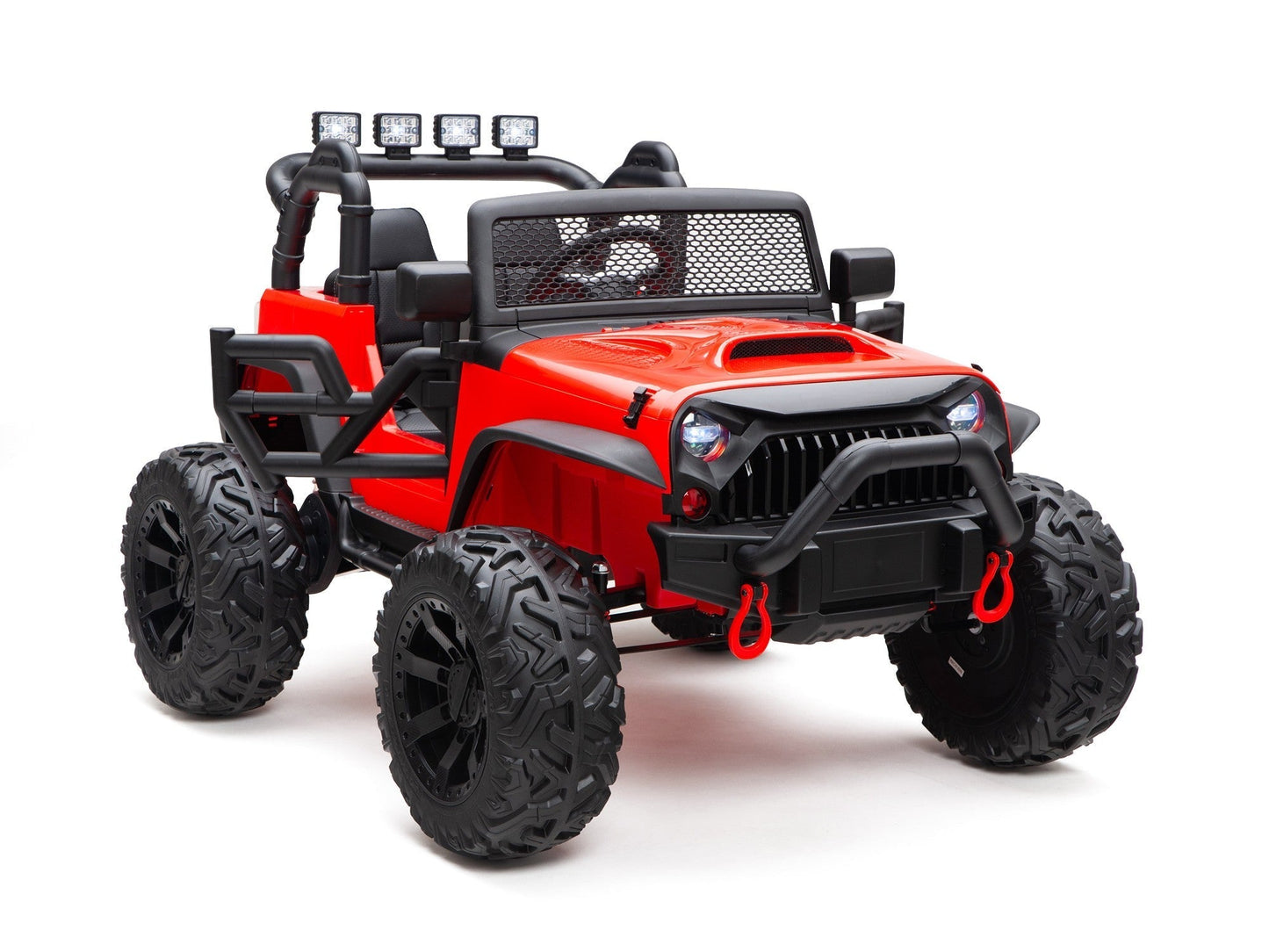 Magic Cars BOOM BOOM The BUFFALO Children's Off-Road Kids Car 24V 4X4 Ride-On Toy with 2 Seats Parental Remote Control - Perfect Present for Little Boys and Girls