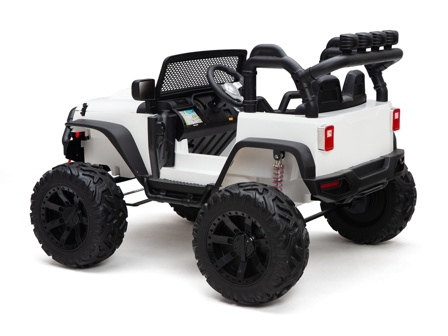 Magic Cars BOOM BOOM The BUFFALO Children's Off-Road Kids Car 24V 4X4 Ride-On Toy with 2 Seats Parental Remote Control - Perfect Present for Little Boys and Girls