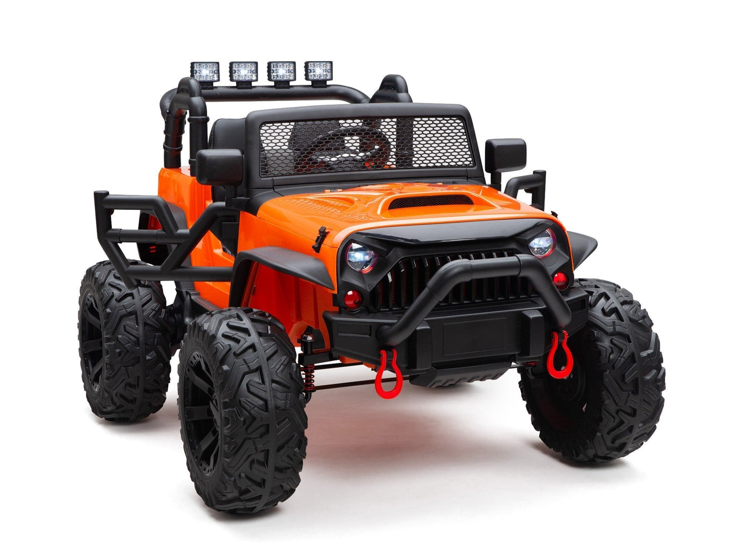 Magic Cars BOOM BOOM The BUFFALO Children's Off-Road Kids Car 24V 4X4 Ride-On Toy with 2 Seats Parental Remote Control - Perfect Present for Little Boys and Girls