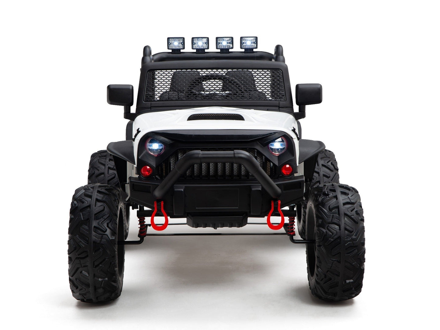 Magic Cars BOOM BOOM The BUFFALO Children's Off-Road Kids Car 24V 4X4 Ride-On Toy with 2 Seats Parental Remote Control - Perfect Present for Little Boys and Girls