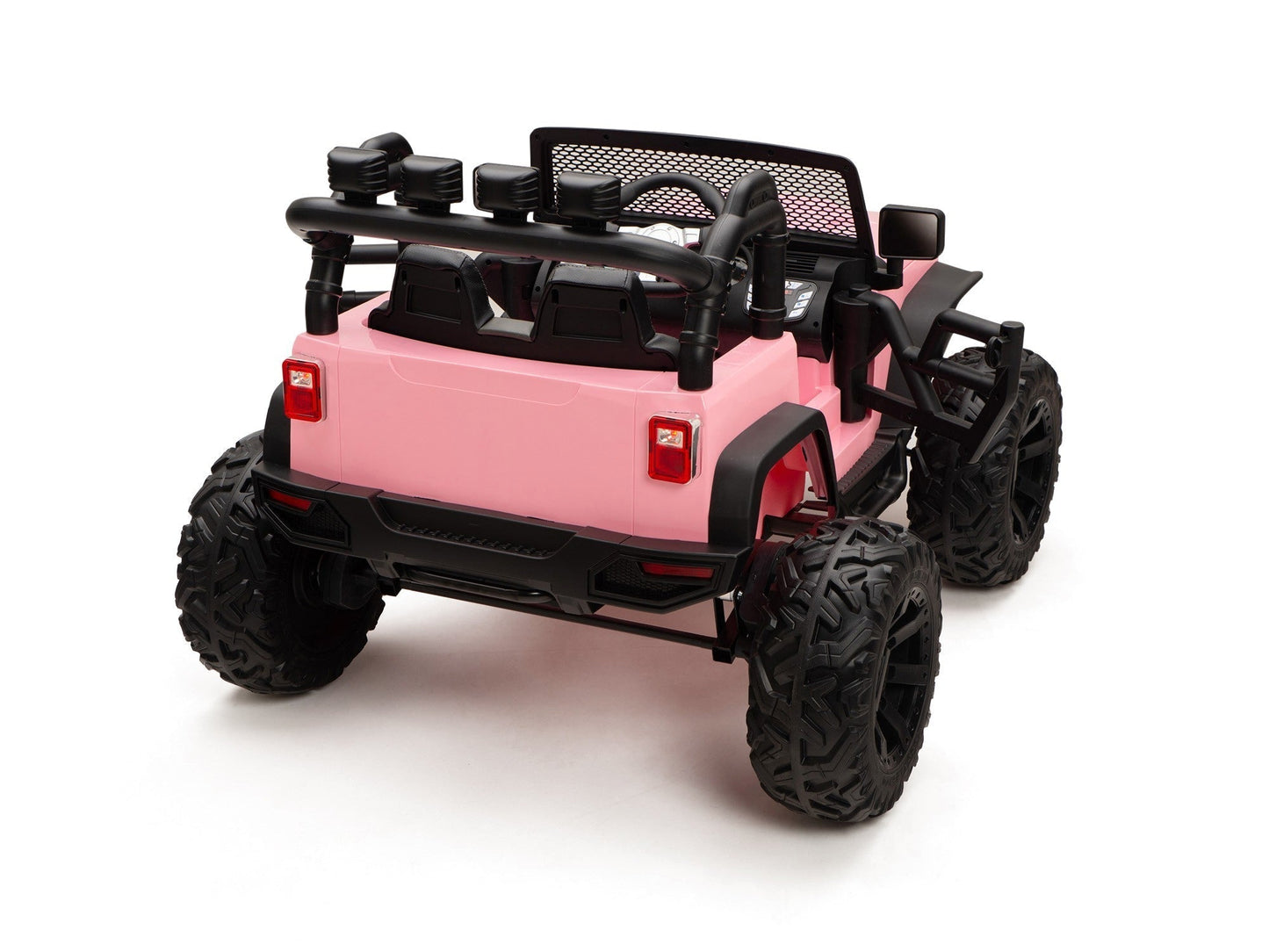Magic Cars BOOM BOOM The BUFFALO Children's Off-Road Kids Car 24V 4X4 Ride-On Toy with 2 Seats Parental Remote Control - Perfect Present for Little Boys and Girls