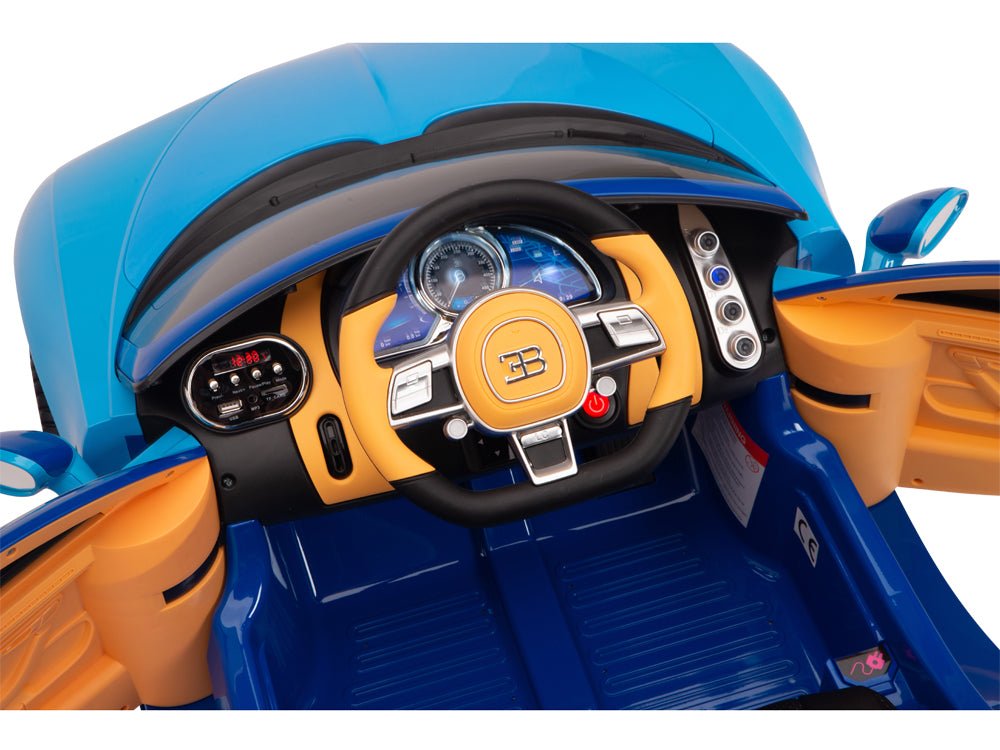 Magic Cars Bugatti Battery Powered RC Ride On Car Wireless Parental Control